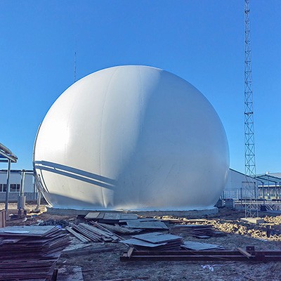 海越專(zhuān)注雙膜氣柜生產(chǎn)雙膜沼氣存儲(chǔ)氣柜 氣柜定制